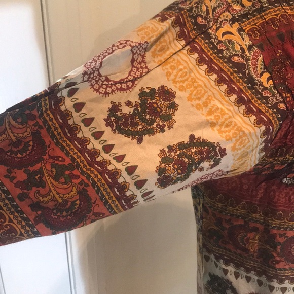 “BOHO” Vintage Brown Dress. - Picture 10 of 16